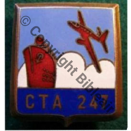 0943.EMAA CTA.247 MARSEILLE  ART & INSIGNES Bol Dos lisse Embouti Email GF 